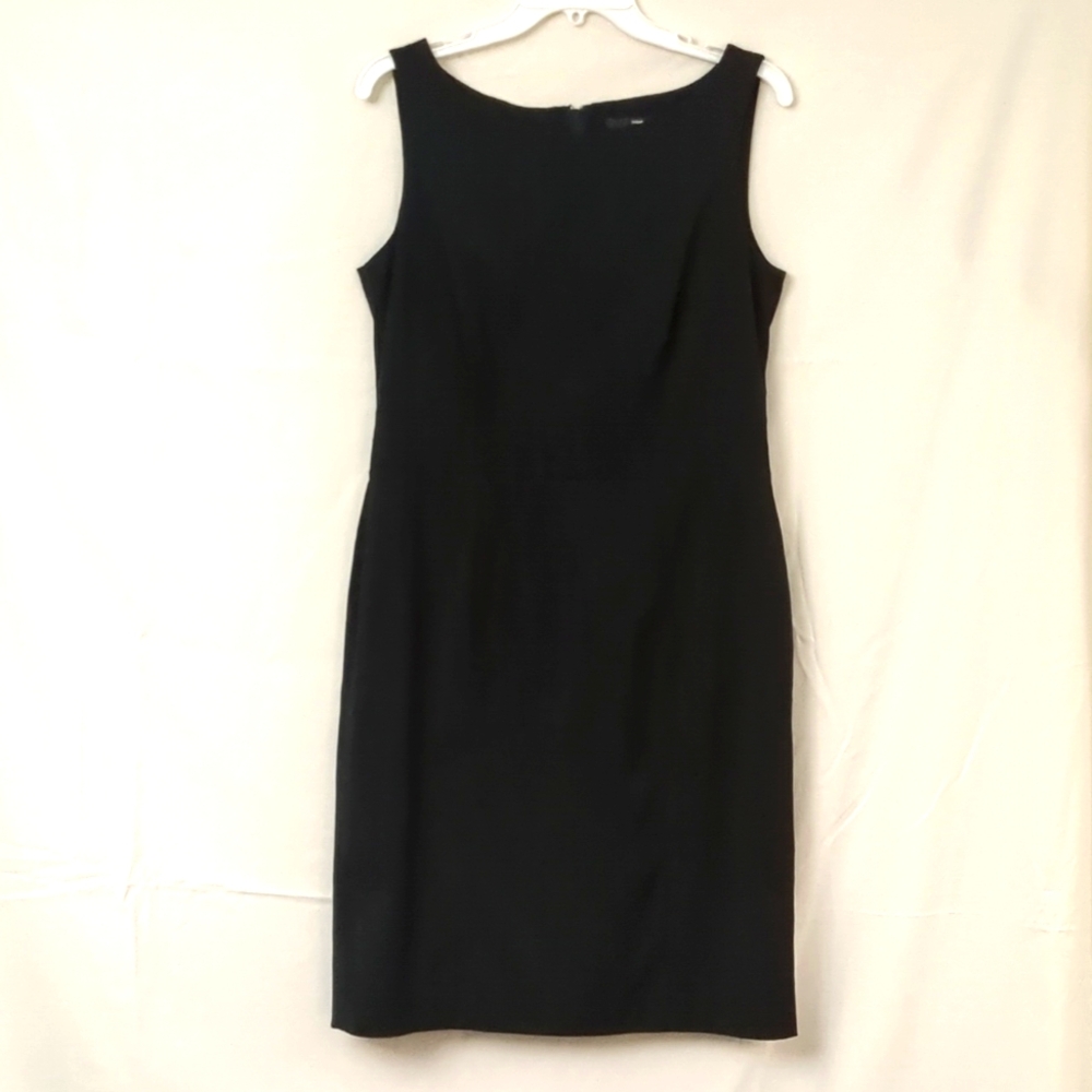 H&M Fully Lined Black Sheath Size 12